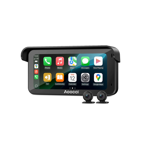 Compact all-in-one motorcycle dash cam factory platform